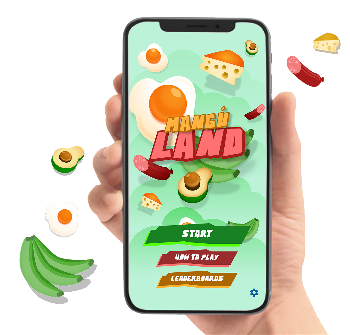 ManguLand App on Phone
